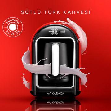 Karaca Hatır Mod Sütlü Kırmızı Türk Kahvesi Makinesi