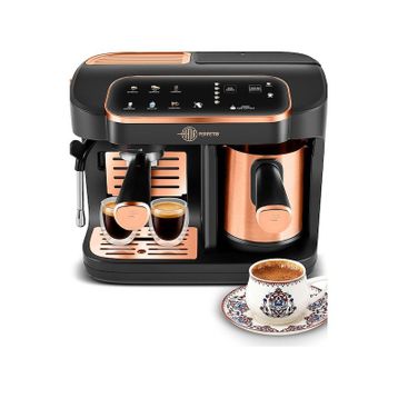 Karaca Hatır Perfetto Copper Espresso ve Türk Kahve Makinesi