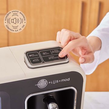 Karaca Hatır Plus Mod 5in1 Konuşan Krem Kahve Makinesi