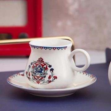 Karaca Hattat 6 Kişilik 90 ml Kahve Fincanı