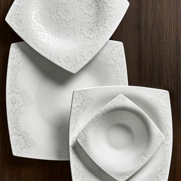 Karaca Helen Fine Pearl 62 Parça Yemek Takımı