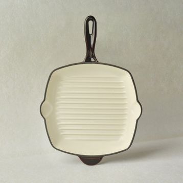 Karaca Heritage Demir Döküm Emayeli Grill 26 cm Kırmızı Tava