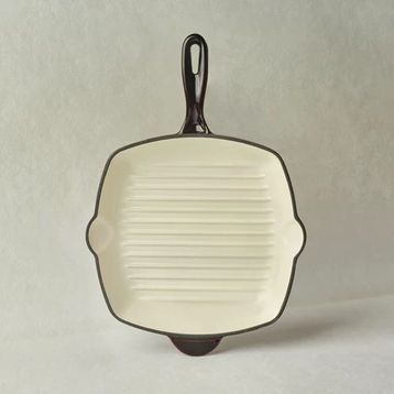 Karaca Heritage Demir Döküm Emayeli Grill 26 cm Kırmızı Tava