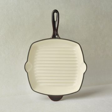 Karaca Heritage Demir Döküm Emayeli Grill Kırmızı 28 cm Tava