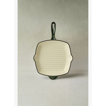 Karaca Heritage Demir Döküm Emayeli Grill Yeşil 26 cm Tava