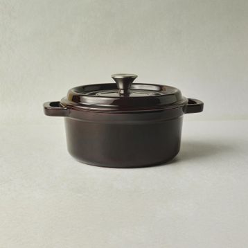 Karaca Heritage Kırmızı 24 cm Demir Döküm Emayeli Tencere