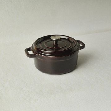 Karaca Heritage Kırmızı 24 cm Demir Döküm Emayeli Tencere