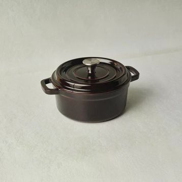 Karaca Heritage Kırmızı 24 cm Demir Döküm Emayeli Tencere