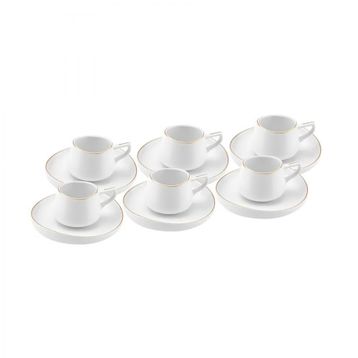 Karaca Hole 6 Kişilik 90 ml Kahve Fincan Takımı
