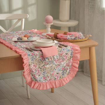 Karaca Home Alice 45x150 cm Pembe Dertsiz Runner