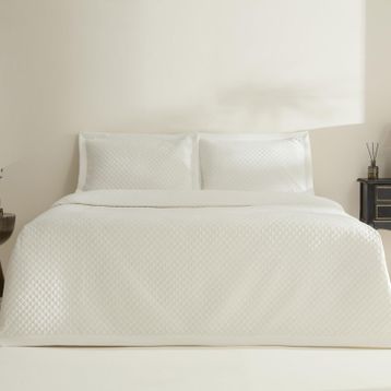 Karaca Home Anna Beyaz Çift Kişilik Yatak Örtüsü