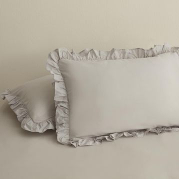 Karaca Home Basic Gri 2'li Yastık Kılıf