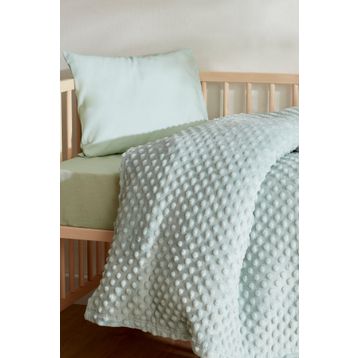 Karaca Home Bebek Lily Mavi Tomurcuk 90x110 cm Battaniye