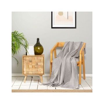 Karaca Home Bety Antrasit Throw 130x170 cm Koltuk Örtüsü