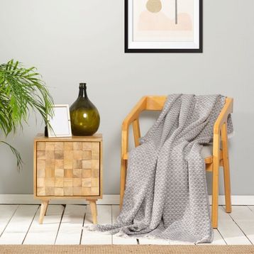 Karaca Home Bety Antrasit Throw 130x170 cm Koltuk Örtüsü