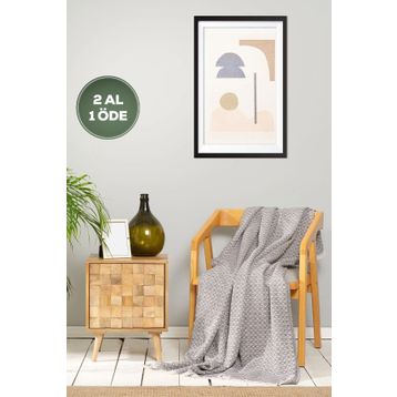 Karaca Home Bety Antrasit Throw 130x170 cm Koltuk Örtüsü