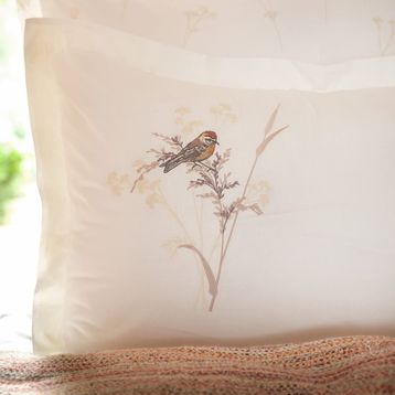 Karaca Home Birdy Kahve Çift Kişilik Çarşaf Set