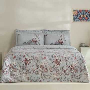 Karaca Home Bono Mint 200x220 cm Pamuk Çift Kişilik Nevresim Takımı