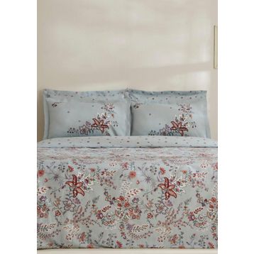 Karaca Home Bono Mint 200x220 cm Pamuk Çift Kişilik Nevresim Takımı