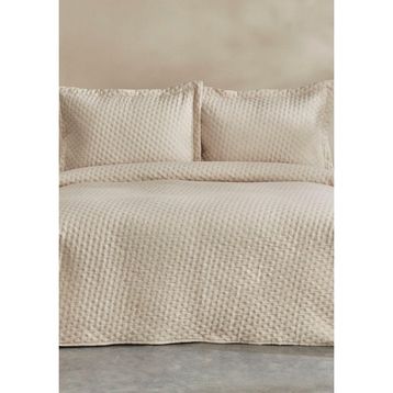 Karaca Home Breeze Soft Ekru Tek Kişilik Yatak Örtüsü Takımı