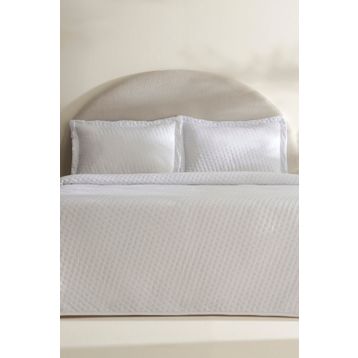Karaca Home Breeze Soft Offwhite Çift Kişilik Yatak Örtüsü