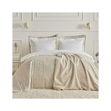 Karaca Home Bride Coll Daphne 10 Parça Ekru Çeyiz Seti