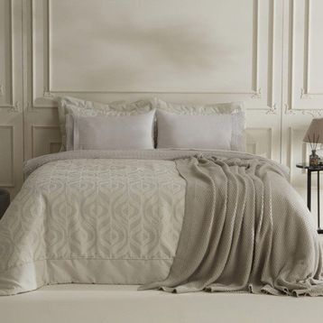 Karaca Home Bride Coll Elina 8 Parça Ekru Çeyiz Seti