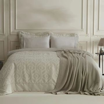 Karaca Home Bride Coll Elina 8 Parça Ekru Çeyiz Seti