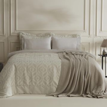 Karaca Home Bride Coll Elina 8 Parça Ekru Çeyiz Seti