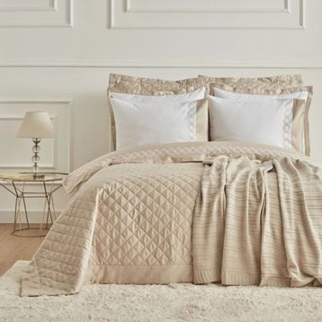 Karaca Home Bride Coll Nicole 10 Parça Bej Çeyiz Seti