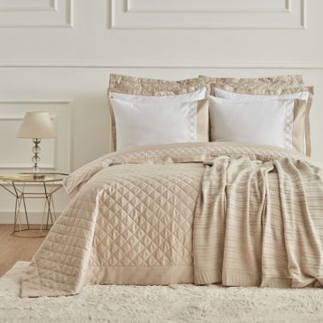 Karaca Home Bride Coll Nicole 10 Parça Bej Çeyiz Seti