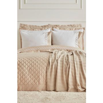 Karaca Home Bride Coll Nicole 10 Parça Bej Çeyiz Seti