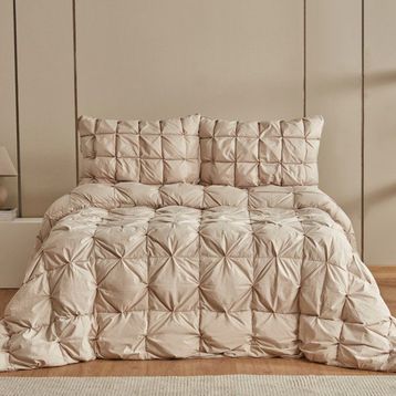 Karaca Home Camila Private Bej Çift Kişilik Comfort Uyku Seti