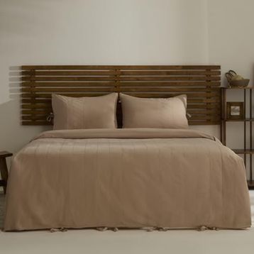 Karaca Home Carmine %100 Pamuk Pudra Çift Kişilik Nevresim Takımı