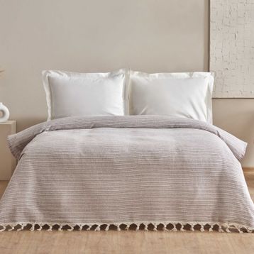 Karaca Home Celia Mor Çift Kişilik Pike
