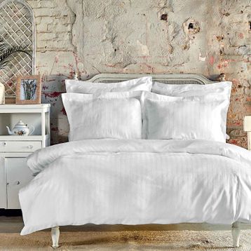 Karaca Home Charm Bold Beyaz Tek Kişilik Nevresim Takım