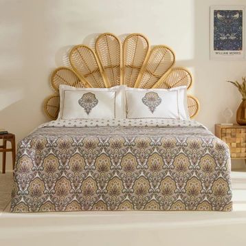 Karaca Home Cherly %100 Pamuk Hardal Tek Kişilik Pike Takımı