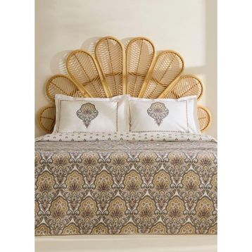 Karaca Home Cherly %100 Pamuk Hardal Tek Kişilik Pike Takımı
