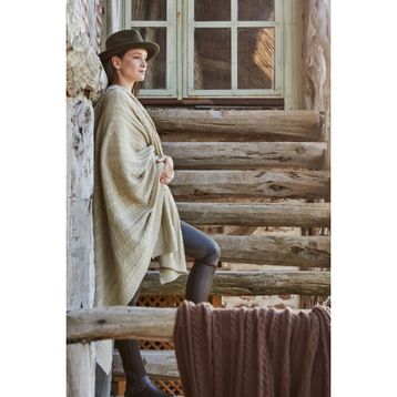 Karaca Home Conner Bej Püsküllü 130x170 cm Throw Battaniye