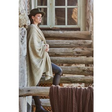 Karaca Home Conner Bej Püsküllü 130x170 cm Throw Battaniye