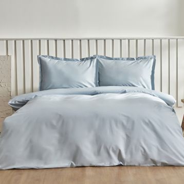 Karaca Home Cool Touch Stripe Çift Kişilik Mavi Nevresim Takımı