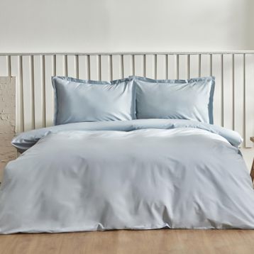 Karaca Home Cool Touch Stripe Çift Kişilik Mavi Nevresim Takımı