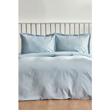 Karaca Home Cool Touch Stripe Çift Kişilik Mavi Nevresim Takımı