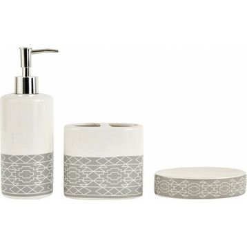 Karaca Home Costa 3 Parça Banyo Seti