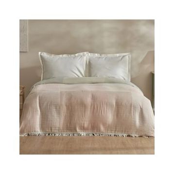 Karaca Home Cube %100 Pamuk Pembe Çift Kişilik Müslin Pike