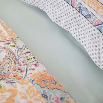 Karaca Home Dallias %100 Pamuk Fuşya Tek Kişilik Nevresim Takımı