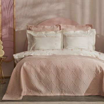 Karaca Home Diamond Mavi Çift Kişilik Düet Set