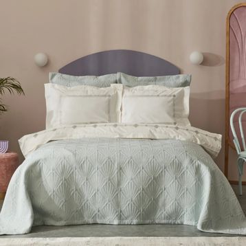 Karaca Home Diamond Mavi Çift Kişilik Düet Set