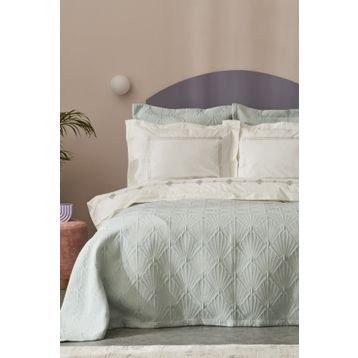 Karaca Home Diamond Mavi Çift Kişilik Düet Set