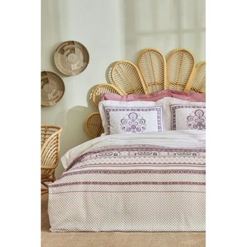 Karaca Home Efren Gri %100 Pamuk Çift Kişilik Pike Takımı